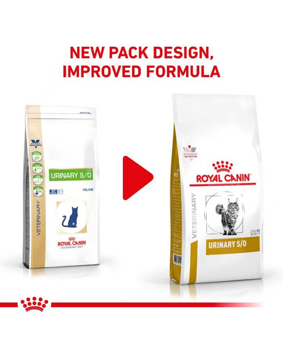 ROYAL CANIN Veterinary Health Nutrition Cat Urinary S/O 400g granule pro kočky trpící onemocněním močových cest