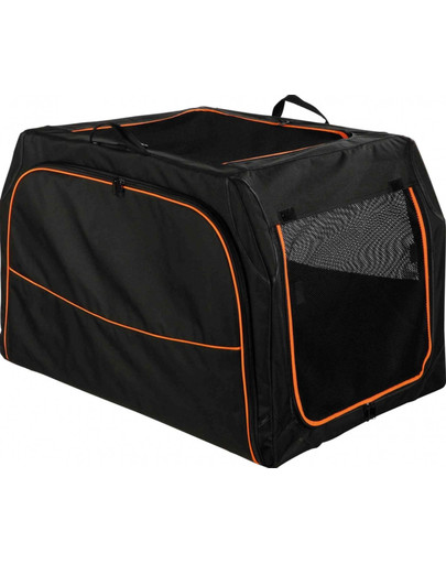 TRIXIE Transportní nylonový box Extend S-M 68x47x48 cm černo/oranžový