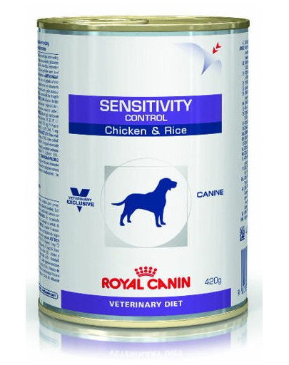 ROYAL CANIN Veterinary Health Nutrition Dog Sensitivity Control Chicken&Rice Konzerva 420 g