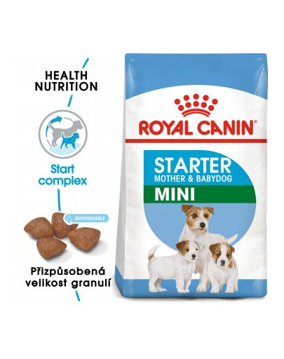 ROYAL CANIN Mini Starter Mother&Babydog 1 kg granule pro březí nebo kojící feny a štěňata