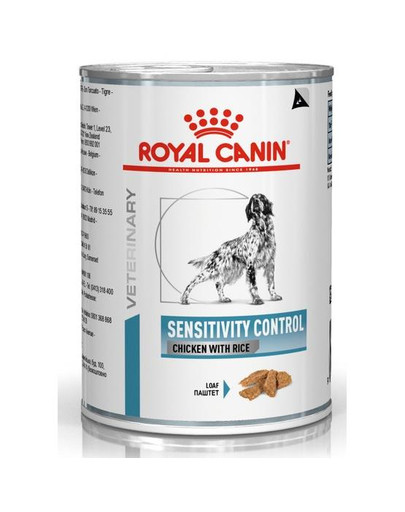 Veterinary Health Nutrition Dog Sensitivity Control Chicken&Rice Can 420 g