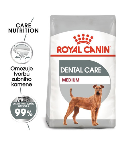 ROYAL CANIN Medium dental care 10 kg Omezení tvorby zubního kamene