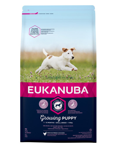 EUKANUBA Growing Puppy Small Breed Chicken 2 kg