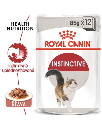 ROYAL CANIN Instinctive Gravy 85g x12 kapsička pro dospělé kočky ve šťávě