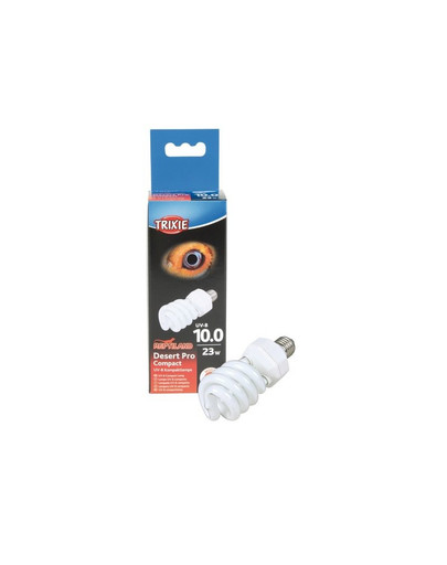 Trixie Desert Pro Compact 10.0, UV-B Compact Lamp, 23 W