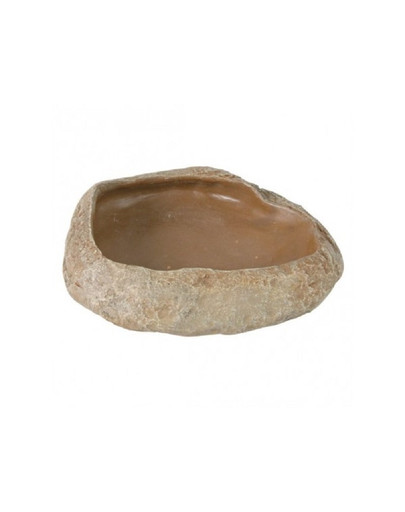 TRIXIE Terarijní miska na vodu nebo krmivo pro plazy 19 x 5 x 16 cm