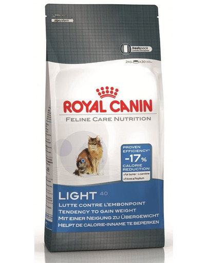 ROYAL CANIN Light 40 10 kg + 2 kg gratis!