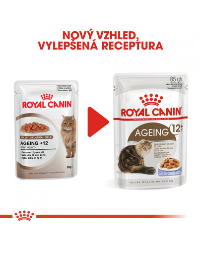 ROYAL CANIN AGEING +12 85g Jelly kapsička pro staré kočky v želé