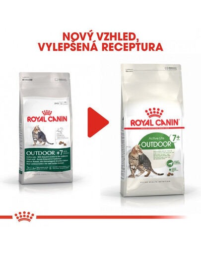 ROYAL CANIN Outdoor 7+ 10 kg granule pro stárnoucí kočky s častým pohybem venku