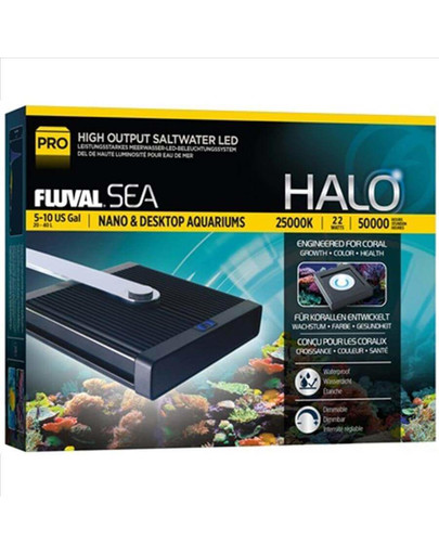 FLUVAL Světlo LED HALO Marine and Reef Nano 22W