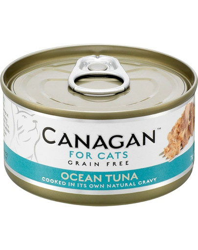 CANAGAN Cat Ocean Tuna 75g  konzerva pro kočky