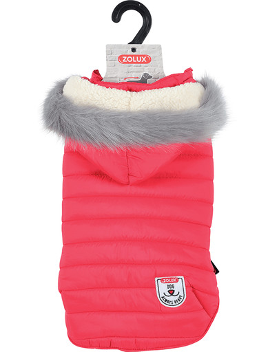 ZOLUX Obleček prošívaná bunda pro psy URBAN červená 40 cm