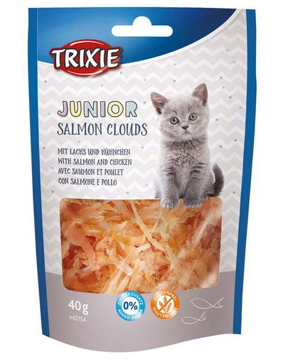 TRIXIE Junior Salmon Cloud 40g pamlsek pro kočky s lososem
