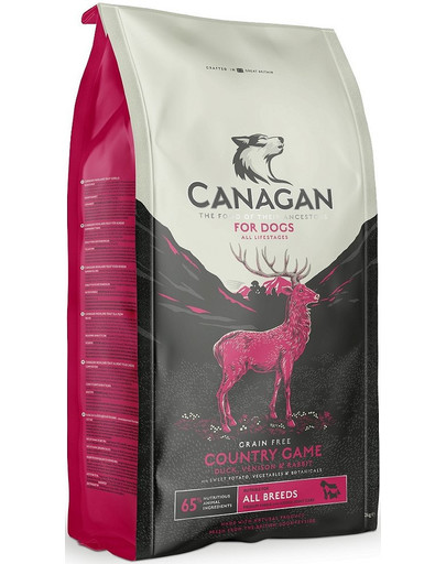 CANAGAN Dog Country Game Zvěřina 12 kg
