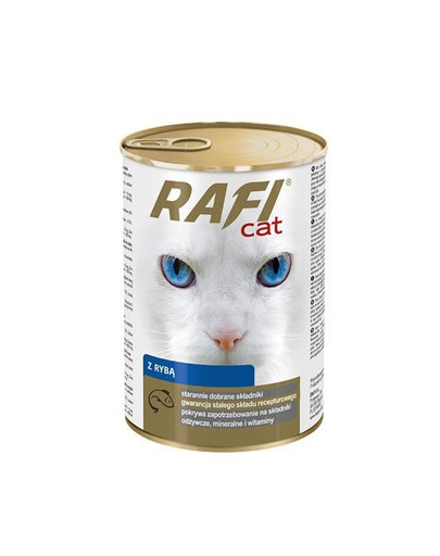 DOLINA NOTECI Rafi Adult Ryby 415g konzerva pro kočky