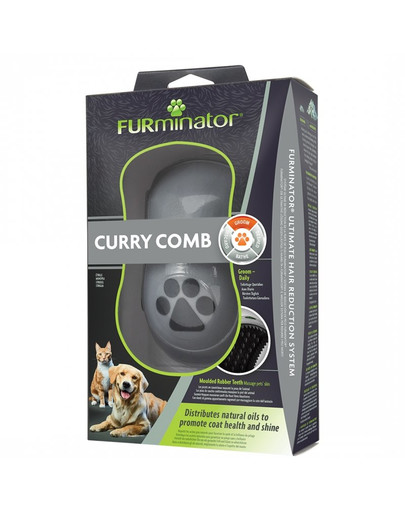 FURMINATOR Curry Comb kartáč masážní pro psy