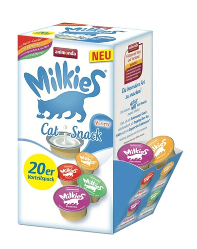 ANIMONDA Milkies Variety mléko pro kočky 20x15g