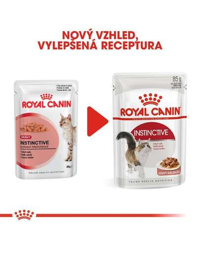 ROYAL CANIN Instinctive Gravy 85g kapsička pro dospělé kočky ve šťávě