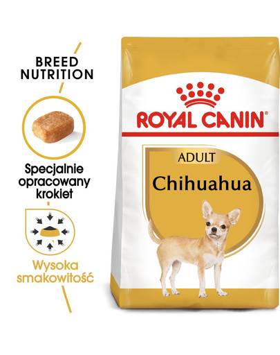 ROYAL CANIN Chihuahua Adult 3 kg granule pro dospělou čivavu