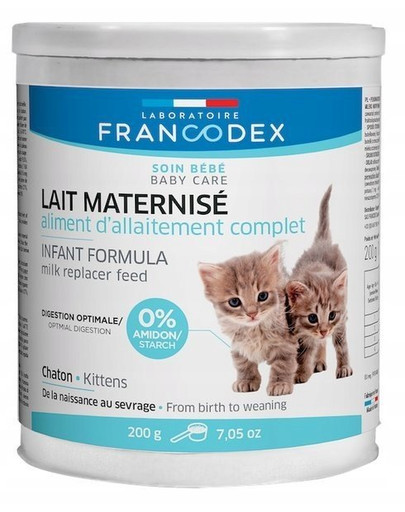 FRANCODEX Mléko náhradní krmivo pro koťata plv 200 g