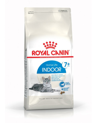 ROYAL CANIN Indoor 7+ 3.5 kg granule pro stárnoucí kočky žijící uvnitř