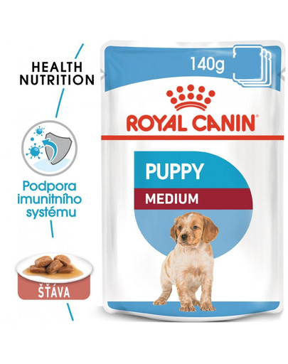 ROYAL CANIN Medium puppy 140 g kapsička pro střední štěňata