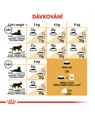 ROYAL CANIN Persian  Adult 10 kg + 2 kg gratis granule pro perské kočky