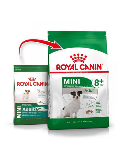 ROYAL CANIN Mini Adult 8+ 4kg granule pro stárnoucí malé psy