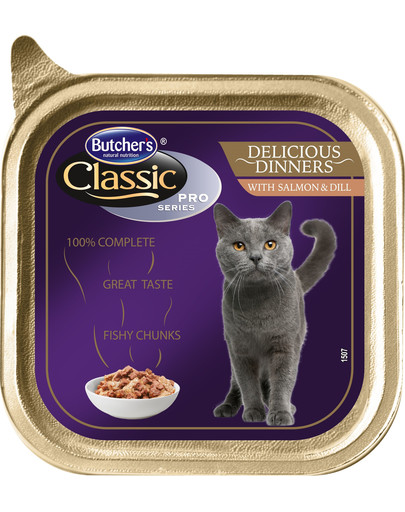 BUTCHER'S Cat Pro Series Delicious Dinner losos 100 g