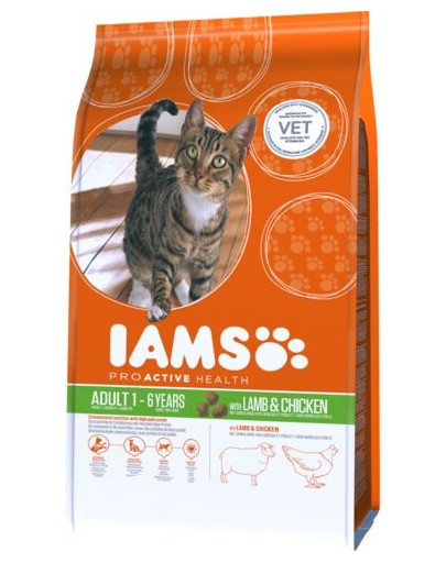 IAMS ProActive Health Adult with Lamb & Chicken 15 kg