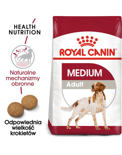 ROYAL CANIN Medium adult 10 kg granule pro dospělé střední psy