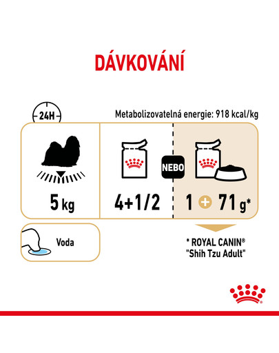 ROYAL CANIN Shih Tzu Adult Loaf 85g kaspička pro shih tzu