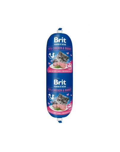 BRIT Cat Sausage Cat Chicken & Rabbit 180g