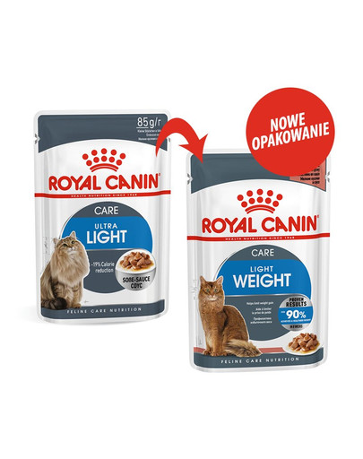 ROYAL CANIN ULTRA LIGHT 85 g v omáčce x 12