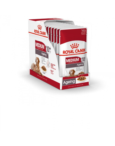 ROYAL CANIN Medium Ageing 10+ 140g x10 kapsička pro staré střední psy
