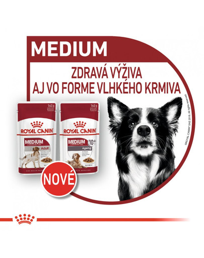 ROYAL CANIN Medium Ageing 10+ 140g x10 kapsička pro staré střední psy