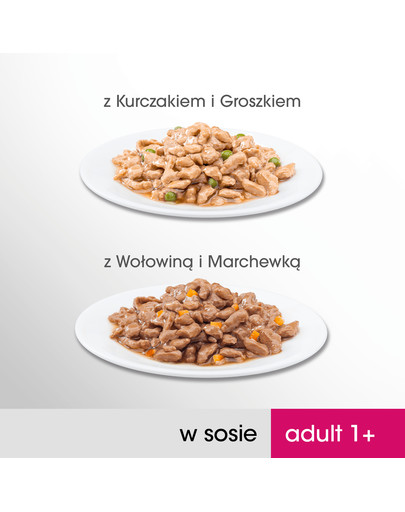 PERFECT FIT Cat Adult 1+ masové kapsičky 4*85 g