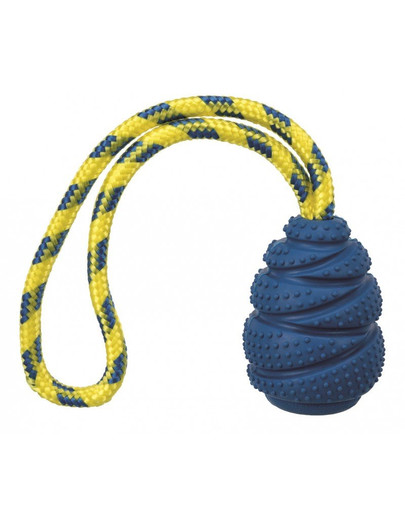 TRIXIE Sporting tvrdý Jumper na laně, přírodní guma 7 cm/25 cm
