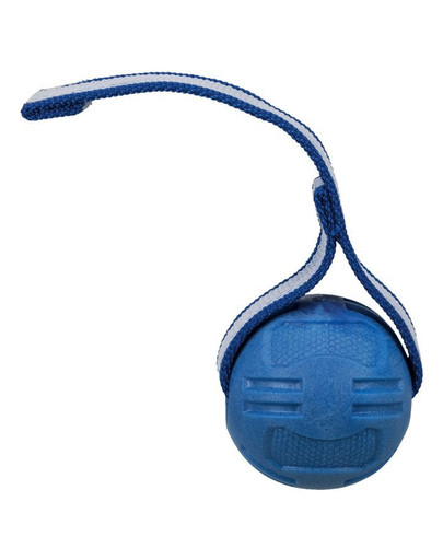 TRIXIE Sporting tvrdý míč na nylonovém pásku TPR 6 cm/20 cm