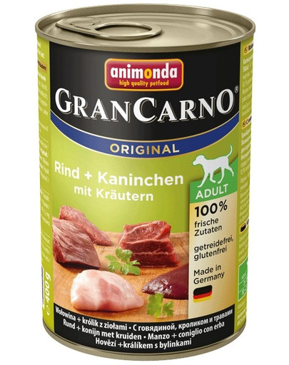 ANIMONDA Gran Carno Adult Králík & bylinky 800 g