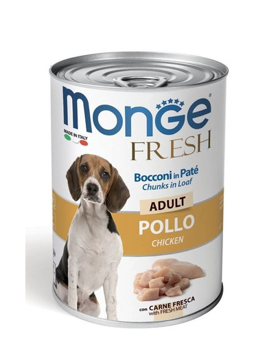 MONGE Fresh Dog Chicken in Loaf 400g