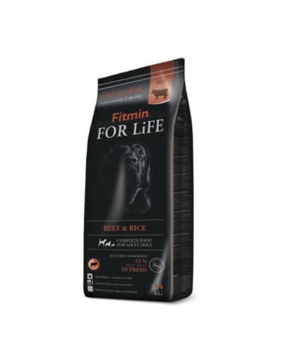 FITMIN Dog For Life Beef & Rice 14 kg