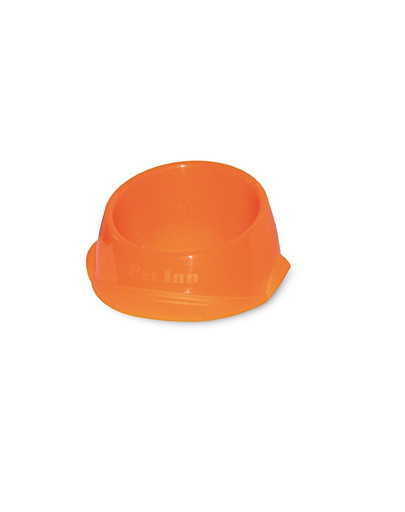 PET INN Miska space bowl classic line transparent 300 ml oranžová