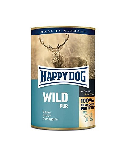 HAPPY DOG Wild Pur Zvěřina 400 g