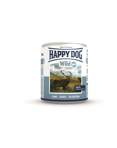 HAPPY DOG Wild Pur Zvěřina 800 g