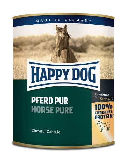 HAPPY DOG Pferd Pur - koňská 800 g