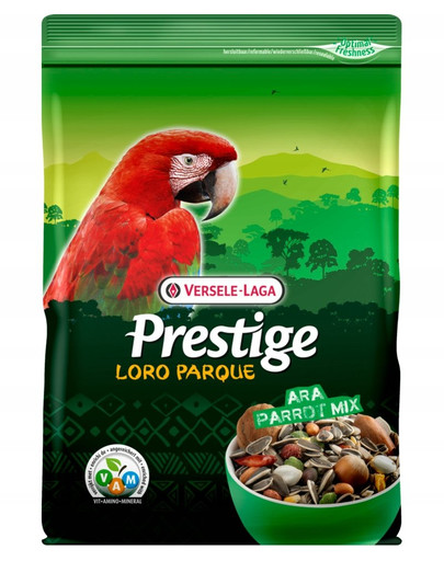 VERSELE-LAGA Ara Loro Parque Mix 2kg krmivo pro papoušky ara a kakadu