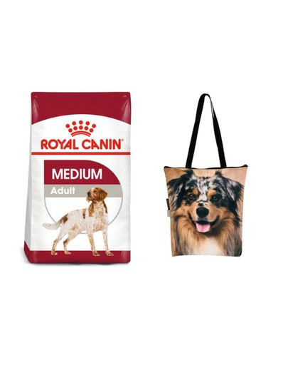 ROYAL CANIN Medium adult 18 kg + nákupní taška ZDARMA