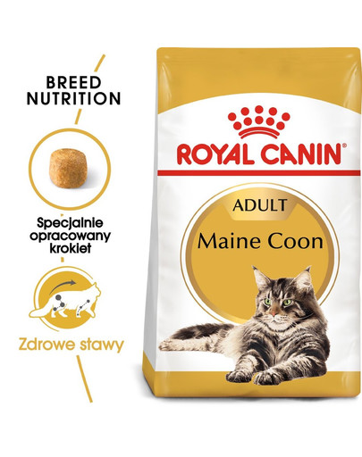 ROYAL CANIN Maine Coon Adult 10 kg + kapsičky Mainecoon 12x85 g