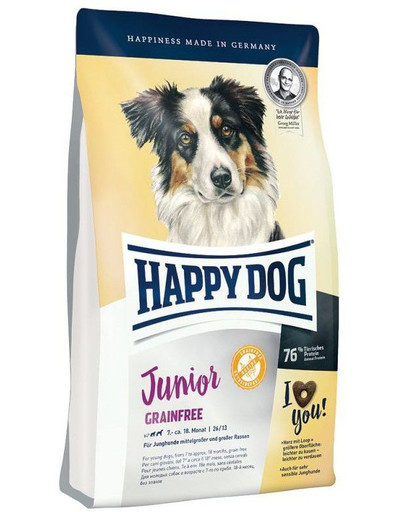 HAPPY DOG Junior Grainfree 2 x 10 kg